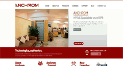 Desktop Screenshot of anchrom.in